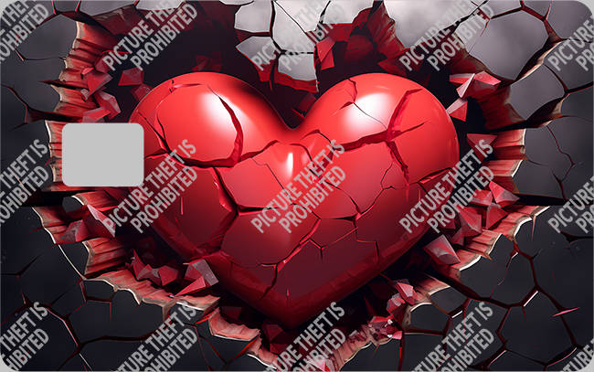 Bank  Card Sticker-BC-2899
